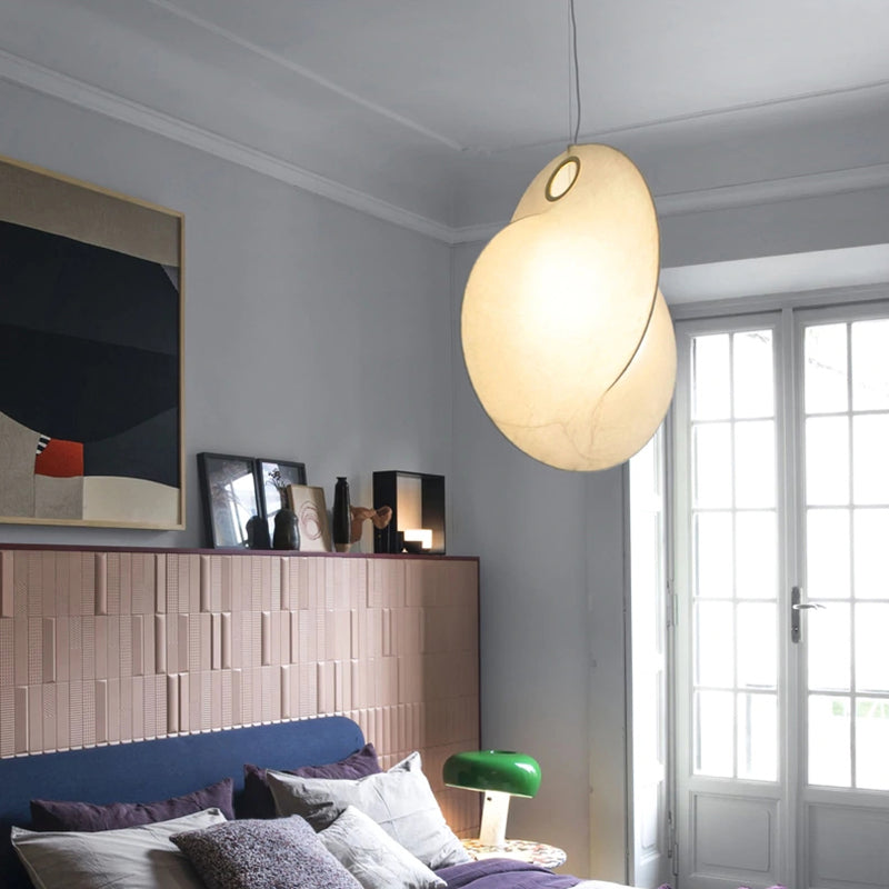 Ménage de la soie de style moderne Light Creative Minimalist Creative Hanging Lamping for Living Room