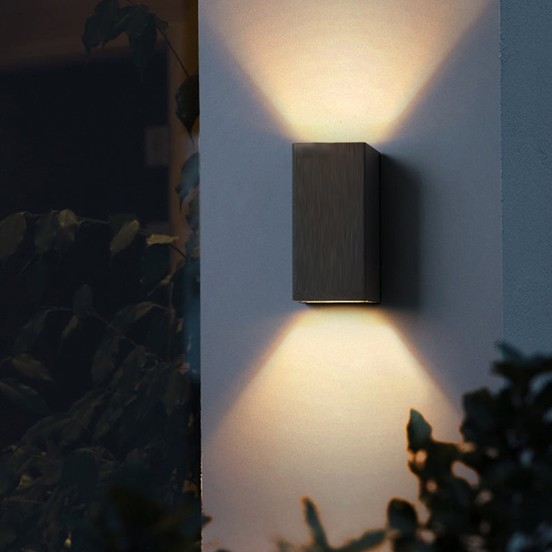 Application murale noire contemporaine LED Multi Light Wall lasher Light for Living Room