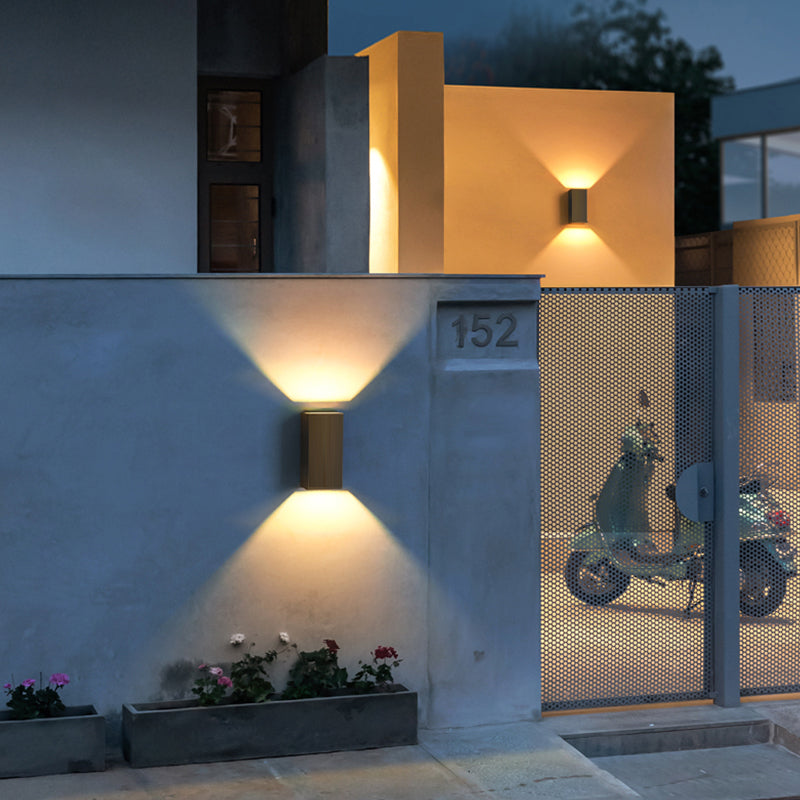 Application murale noire contemporaine LED Multi Light Wall lasher Light for Living Room