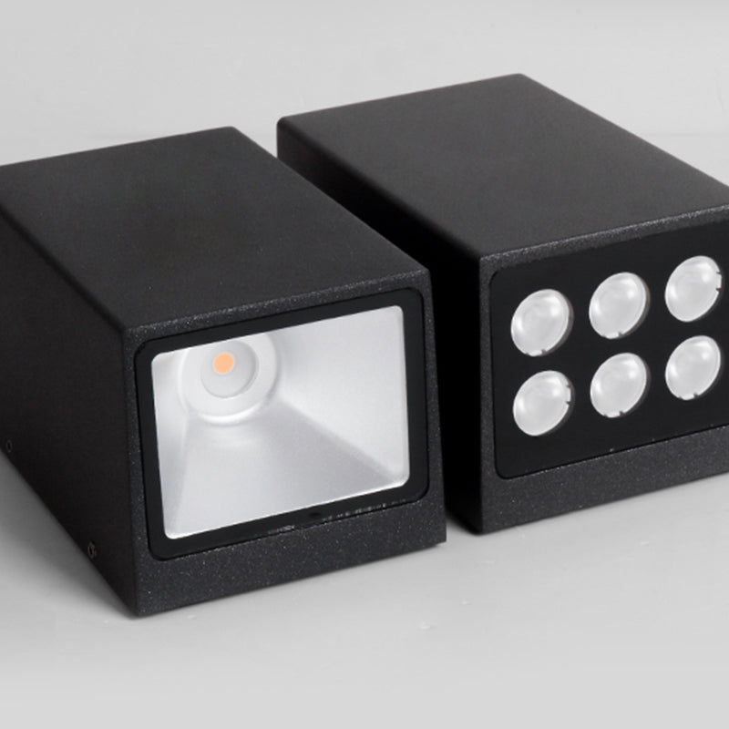 Application murale noire contemporaine LED Multi Light Wall lasher Light for Living Room