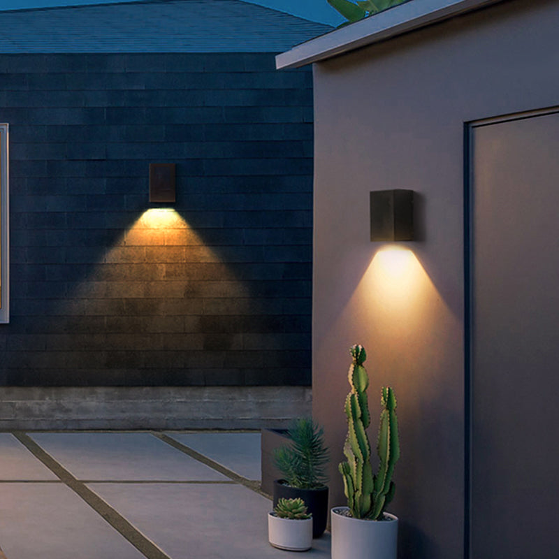 Application murale noire contemporaine LED Multi Light Wall lasher Light for Living Room