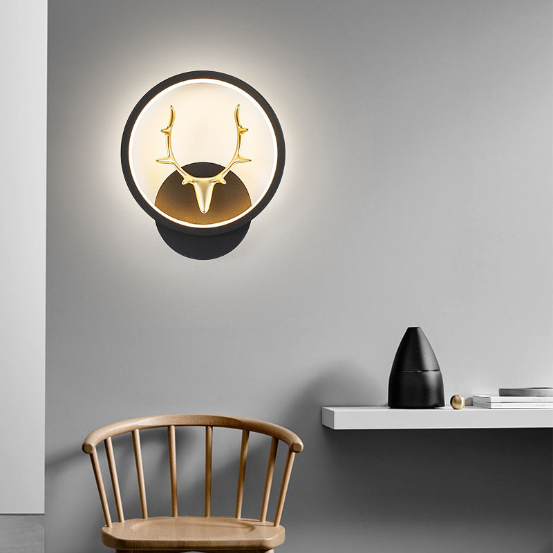 Nordic Modern Style Wall Mount Light Simple LED Mur Mall Appince lampe pour le salon