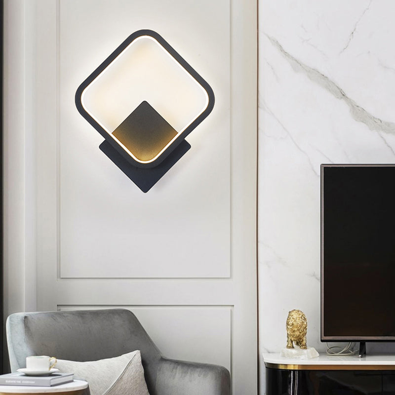 Nordic Modern Style Wall Mount Light Simple LED Mur Mall Appince lampe pour le salon