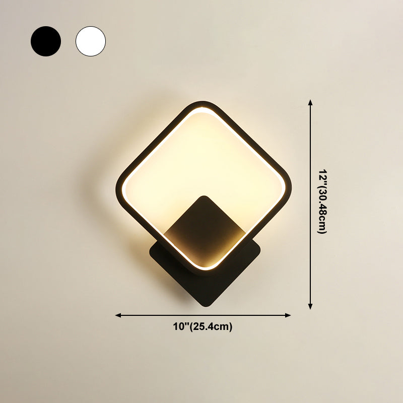 Nordic Modern Style Wall Mount Light Simple LED Mur Mall Appince lampe pour le salon