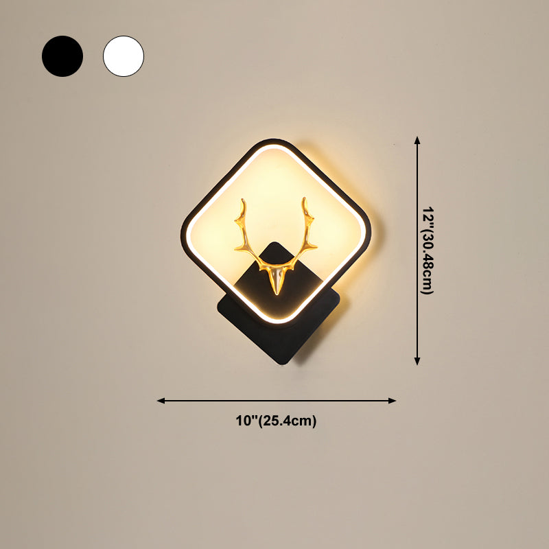 Nordic Modern Style Wall Mount Light Simple LED Mur Mall Appince lampe pour le salon