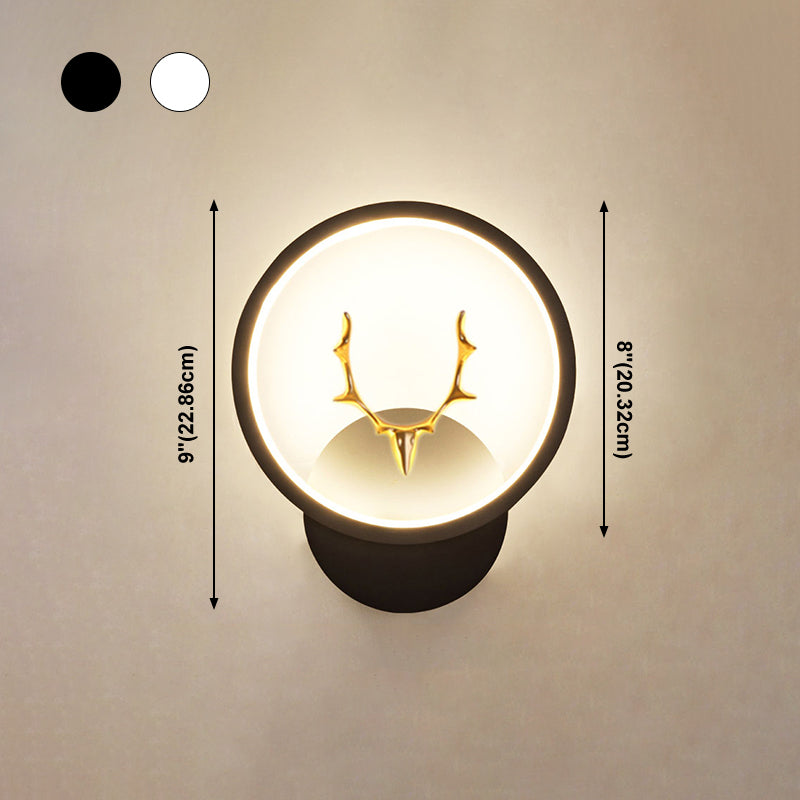 Nordic Modern Style Wall Mount Light Simple LED Mur Mall Appince lampe pour le salon