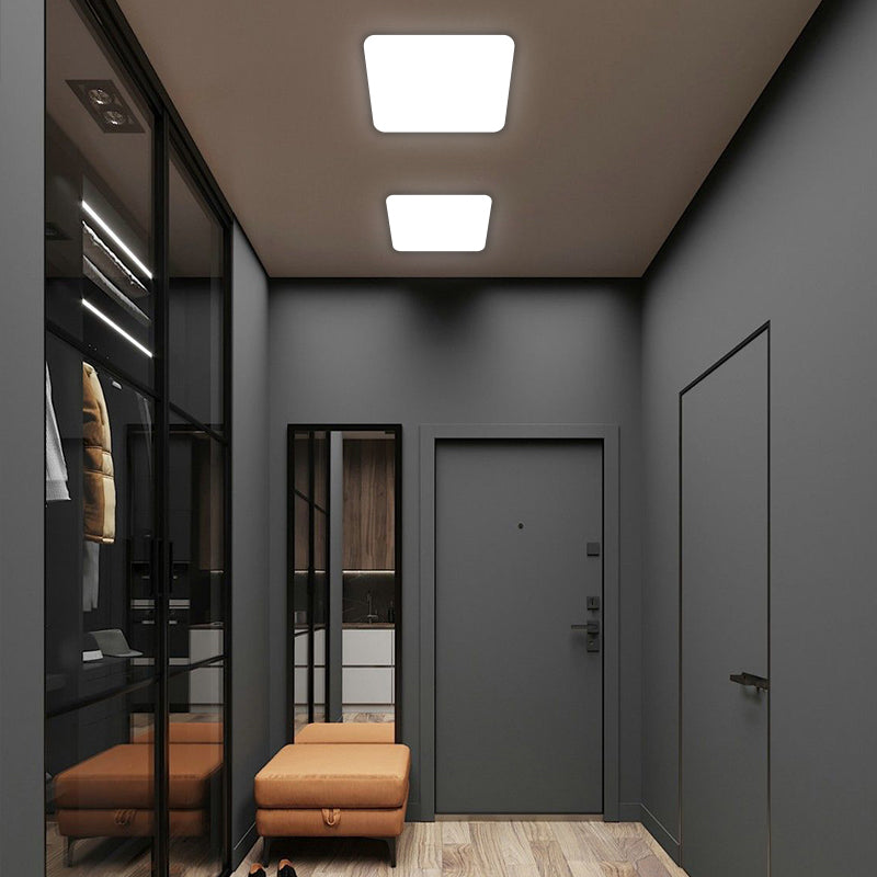 Moderne Wandmontage leichte einfache LED -Wandleuchte Lampenvorrichtung in Weiß