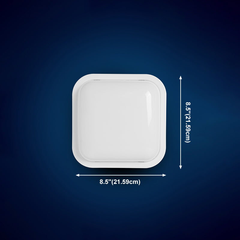 Moderne Wandmontage leichte einfache LED -Wandleuchte Lampenvorrichtung in Weiß