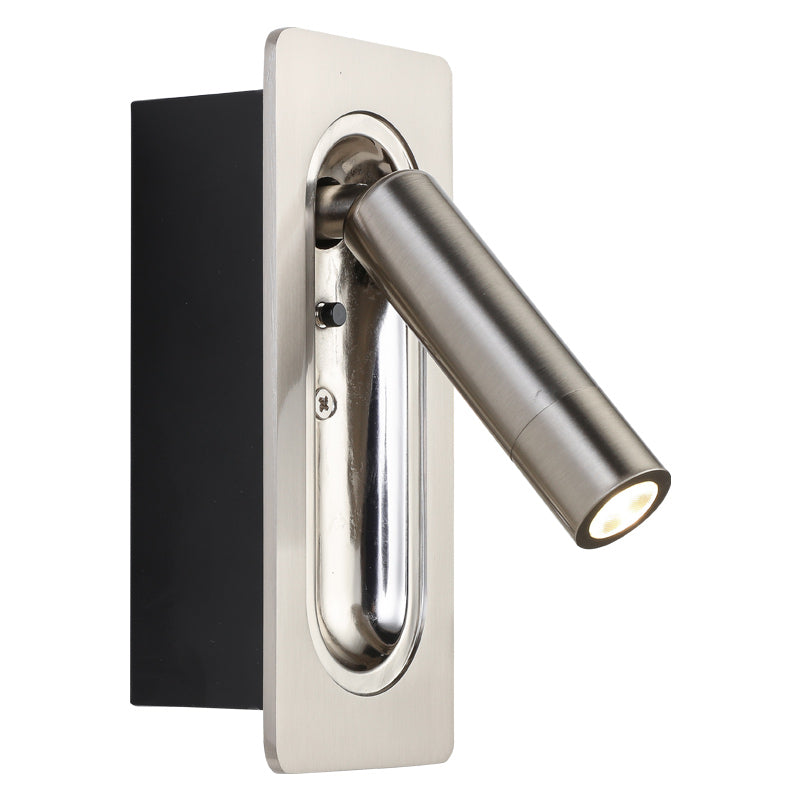 Nordic Style Aluminium Wandleuchter Zylinder 1 Licht Lesen Wandleuchte für Schlafzimmer