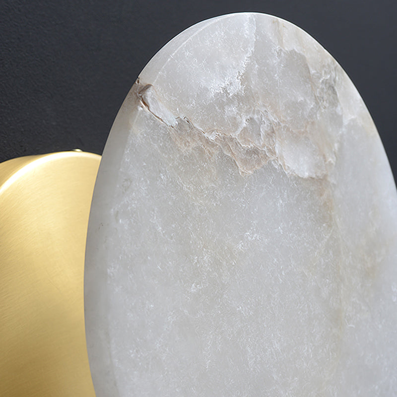 Kreiswandhalterung Leuchte Einfachheit Stein Schlafzimmer Wandhalterung Licht in Gold