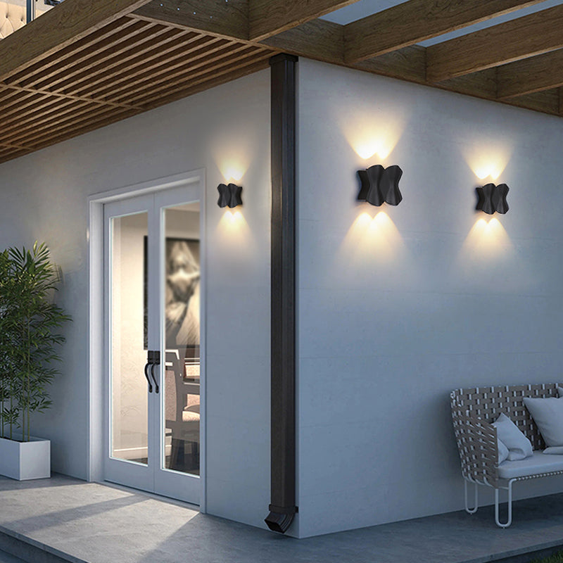 Multi-head Simplicity Mur Sconce LED Gnonce Lightture pour le jardin à l'extérieur