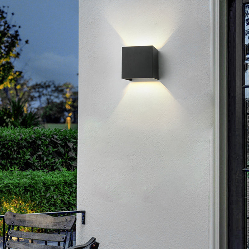 Nordic Modern Style Mur Light LED Mur Moup Mot Sconce lampe pour la lampe intérieure extérieure