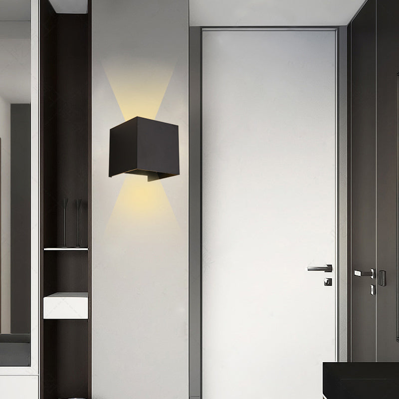 Nordic Modern Style Mur Light LED Mur Moup Mot Sconce lampe pour la lampe intérieure extérieure