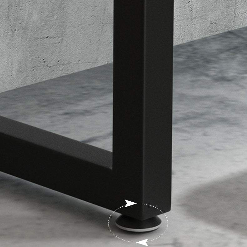 Contemporary Rectangle Bar Dining Table Wood Bar Height Table 42-Inch Top