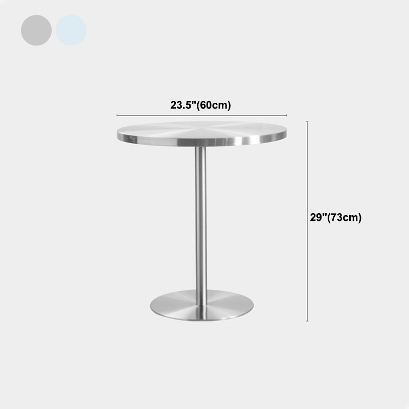 Mesa de comedor industrial de la base tulipan