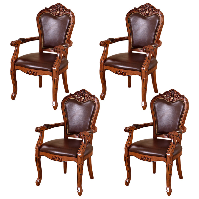 Juego de sillas de madera de fresno de estilo escandinavo, sillones de comedor con respaldo abierto para cocina