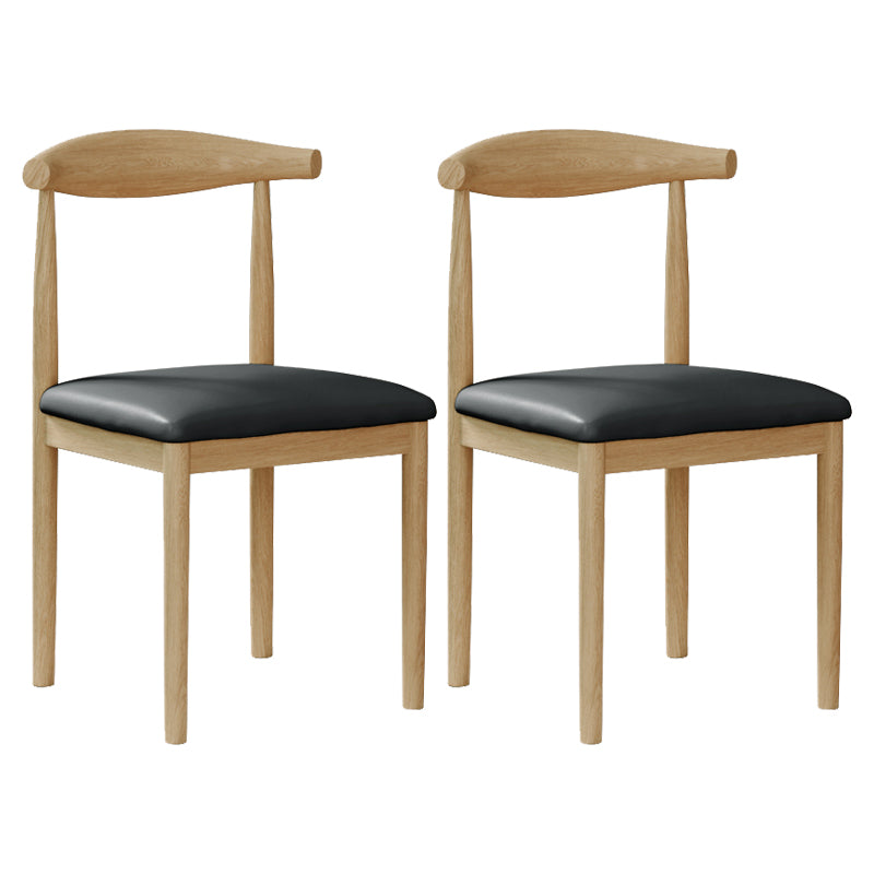Chaise de salle à manger intérieure et extérieure moderne, chaise d'appoint de salle à manger à dossier ouvert sans accoudoirs en métal