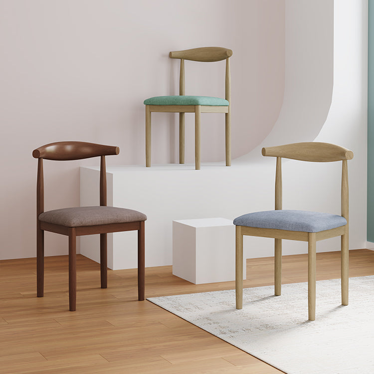 Chaise de salle à manger intérieure et extérieure moderne, chaise d'appoint de salle à manger à dossier ouvert sans accoudoirs en métal