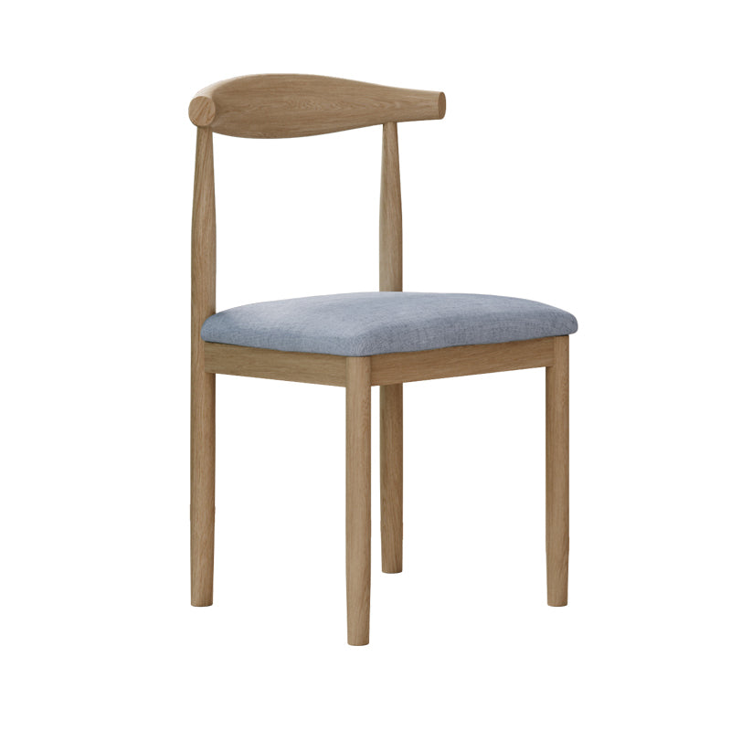 Chaise de salle à manger intérieure et extérieure moderne, chaise d'appoint de salle à manger à dossier ouvert sans accoudoirs en métal
