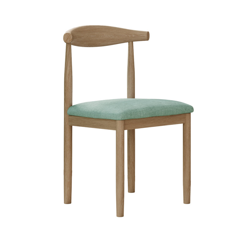 Chaise de salle à manger intérieure et extérieure moderne, chaise d'appoint de salle à manger à dossier ouvert sans accoudoirs en métal