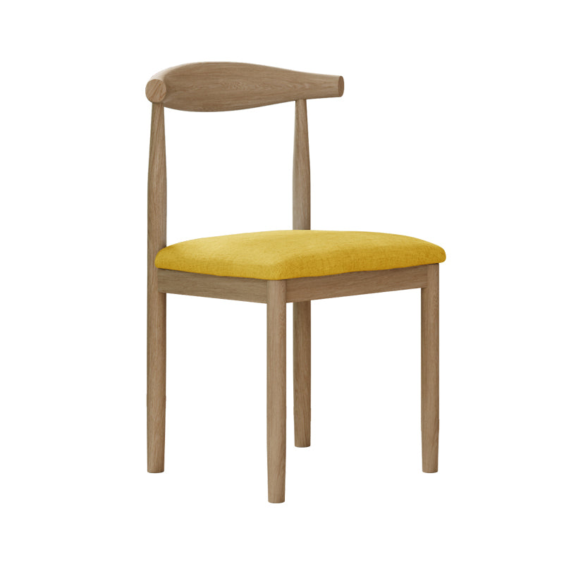 Chaise de salle à manger intérieure et extérieure moderne, chaise d'appoint de salle à manger à dossier ouvert sans accoudoirs en métal