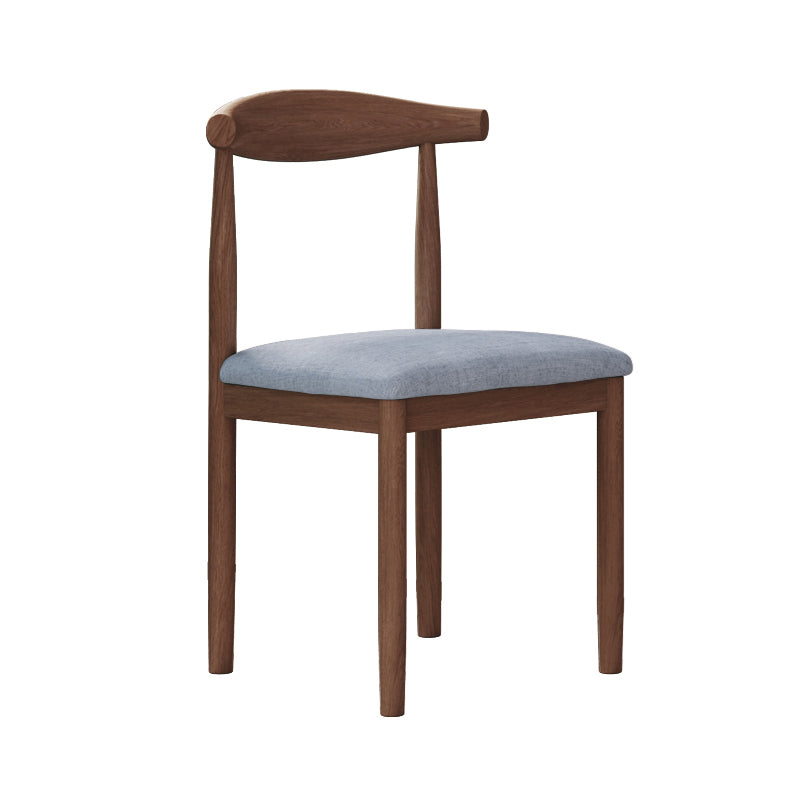 Chaise de salle à manger intérieure et extérieure moderne, chaise d'appoint de salle à manger à dossier ouvert sans accoudoirs en métal