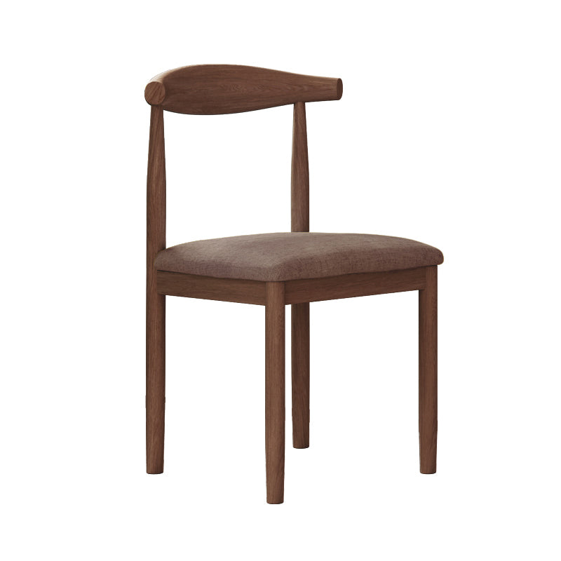 Chaise de salle à manger intérieure et extérieure moderne, chaise d'appoint de salle à manger à dossier ouvert sans accoudoirs en métal