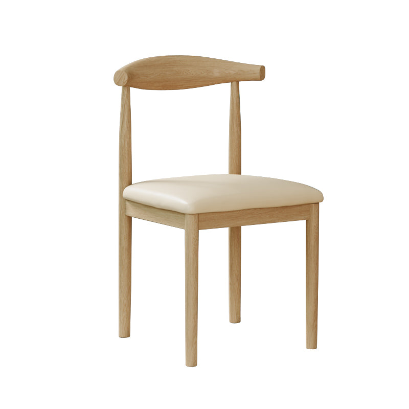 Chaise de salle à manger intérieure et extérieure moderne, chaise d'appoint de salle à manger à dossier ouvert sans accoudoirs en métal