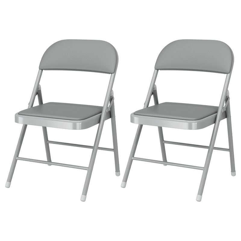 Silla lateral plegable tapizada con acabado mate, respaldo abierto contemporáneo, silla de comedor