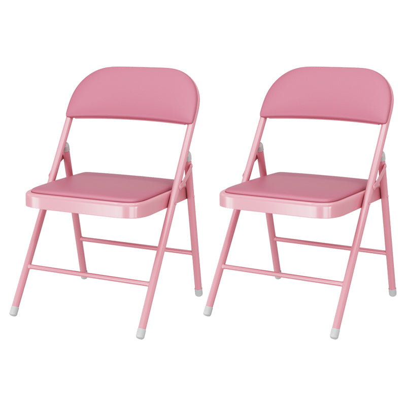 Silla lateral plegable tapizada con acabado mate, respaldo abierto contemporáneo, silla de comedor