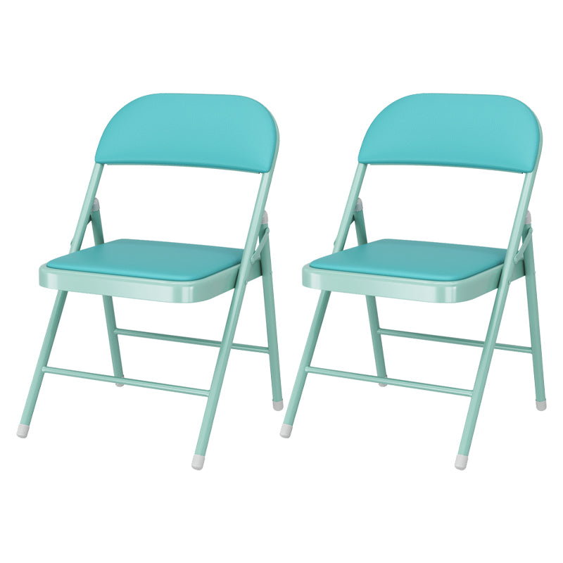 Silla lateral plegable tapizada con acabado mate, respaldo abierto contemporáneo, silla de comedor