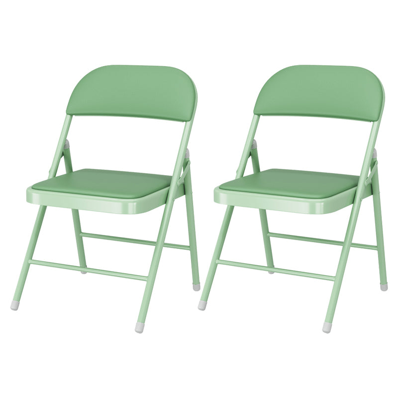 Silla lateral plegable tapizada con acabado mate, respaldo abierto contemporáneo, silla de comedor