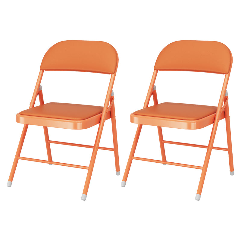 Silla lateral plegable tapizada con acabado mate, respaldo abierto contemporáneo, silla de comedor