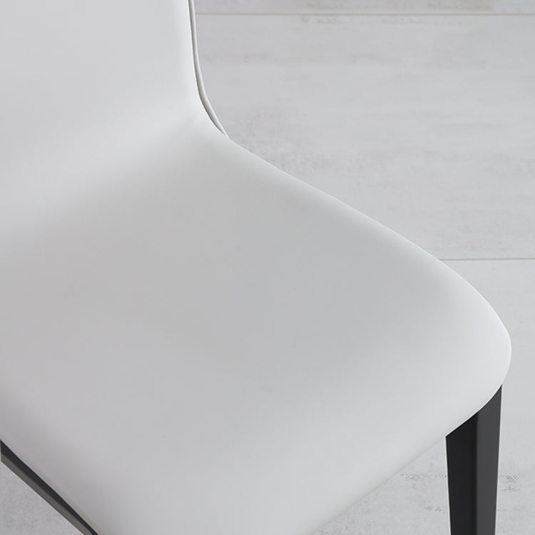 Silla auxiliar industrial tapizada para el hogar Parsons Silla de comedor con acabado mate (juego de 2)