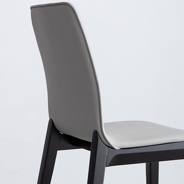 Silla auxiliar industrial tapizada para el hogar Parsons Silla de comedor con acabado mate (juego de 2)