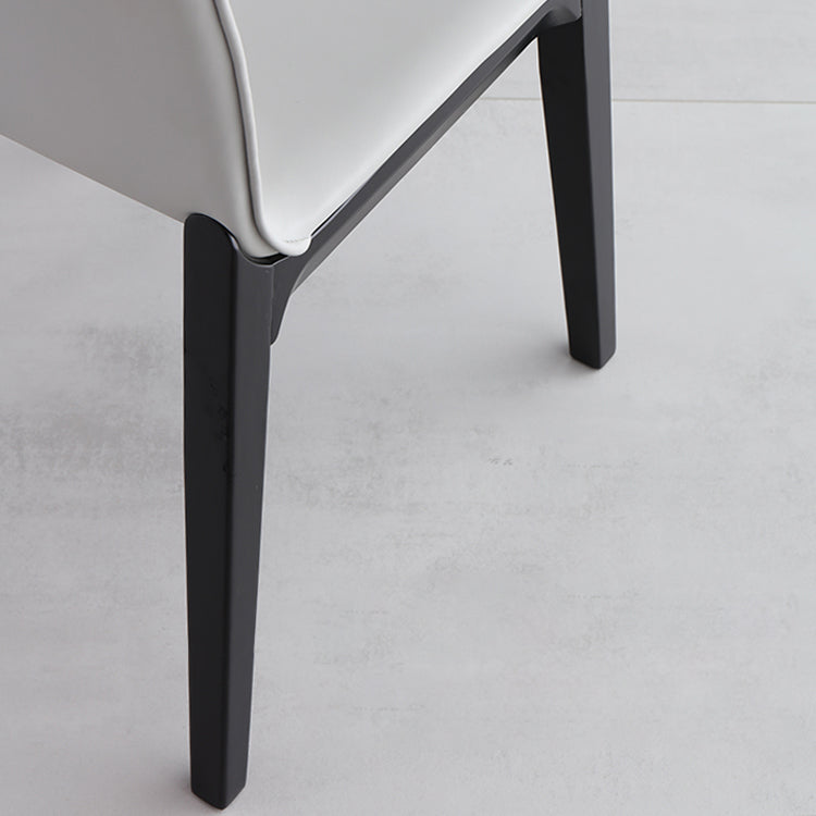 Silla auxiliar industrial tapizada para el hogar Parsons Silla de comedor con acabado mate (juego de 2)