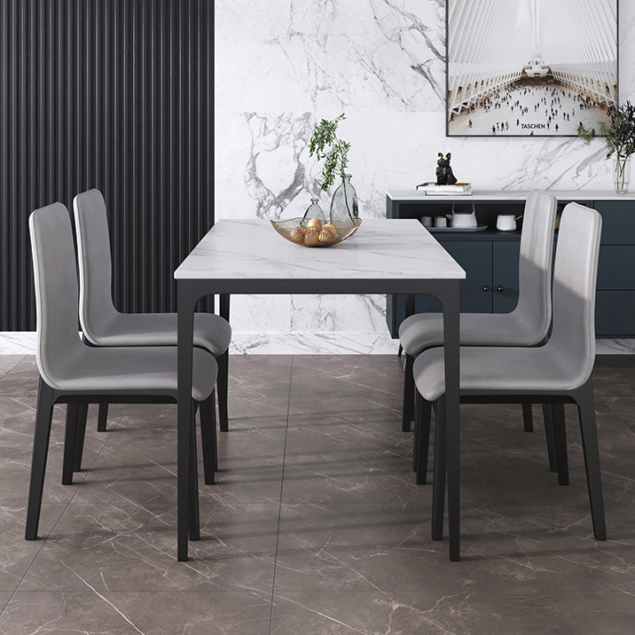 Silla auxiliar industrial tapizada para el hogar Parsons Silla de comedor con acabado mate (juego de 2)