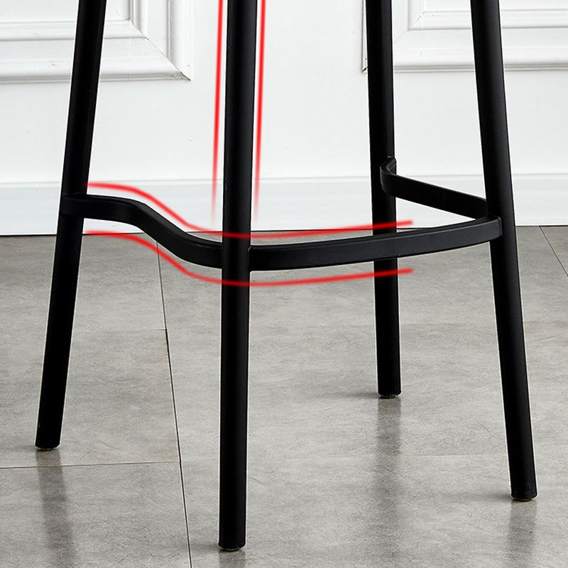 Silla de Bar con respaldo moderno, taburete para mostrador de cuero sintético para hogar y balcón