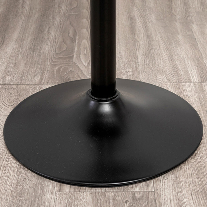 Taburete de bar contemporáneo de altura ajustable, reposapiés, taburete de mostrador con respaldo bajo de cuero