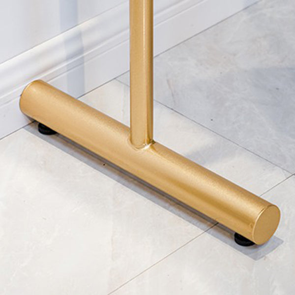 Modern Stone Double Pedestal Cocktail Bar Table Rectangle Storage Bistro Bar Desk