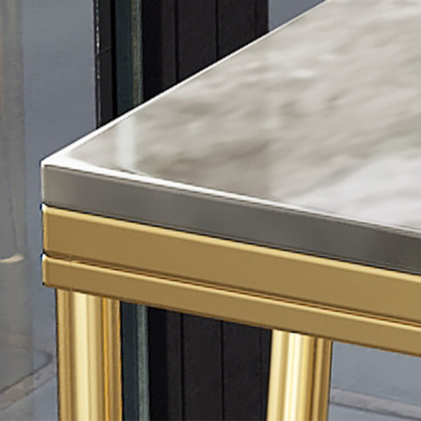 Table de salle à manger du bar à barre au rectangle