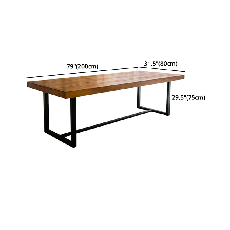 Industrieholz Esszimmer Set 1