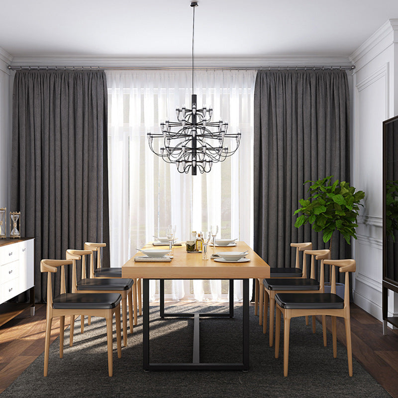 Industrial Wood Dining Room Set 1/2/5/7/13 Pieces Dining Furniture Set /Separate Items