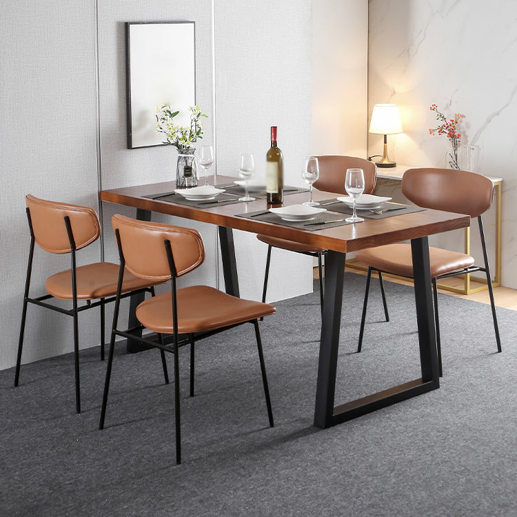 Industrielle 1/2/3/5 Stück Massivholz Essset Essmöbel Set/getrennte Gegenstände