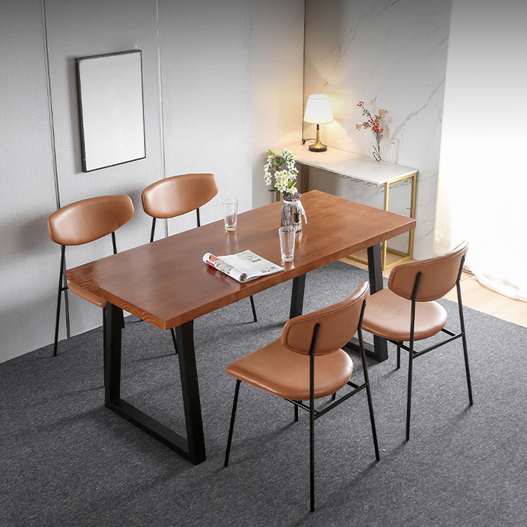 Industrielle 1/2/3/5 Stück Massivholz Essset Essmöbel Set/getrennte Gegenstände