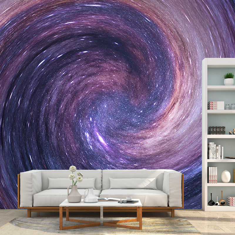 Galaxy Universe Horizontal Illustration Mural Decorative Eco-friendly for Bedroom