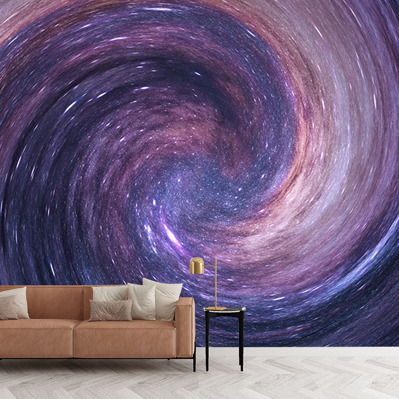 Galaxy Universe Horizontal Illustration Mural Decorative Eco-friendly for Bedroom