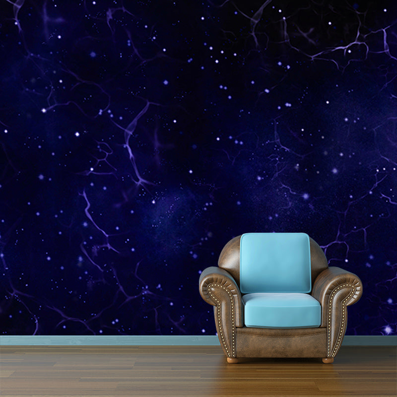 Galaxy Space Horizontal Illustration Universe Mural Decorative Eco-friendly for Wall Decor