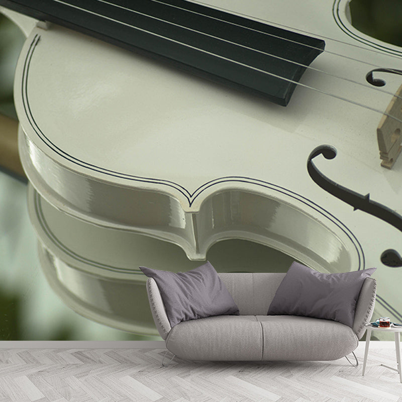 Violin Music Horizontal Photography Guitar Mural Decorative Eco-friendly for Wall Decor