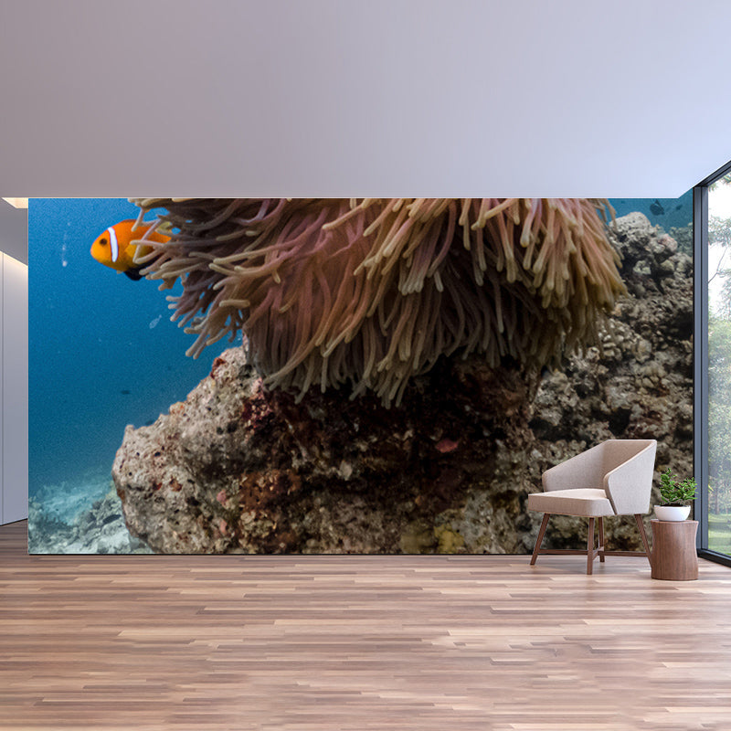 Mural Decorative Tropical Beach Style Seabed Eco-friendly for Decoration